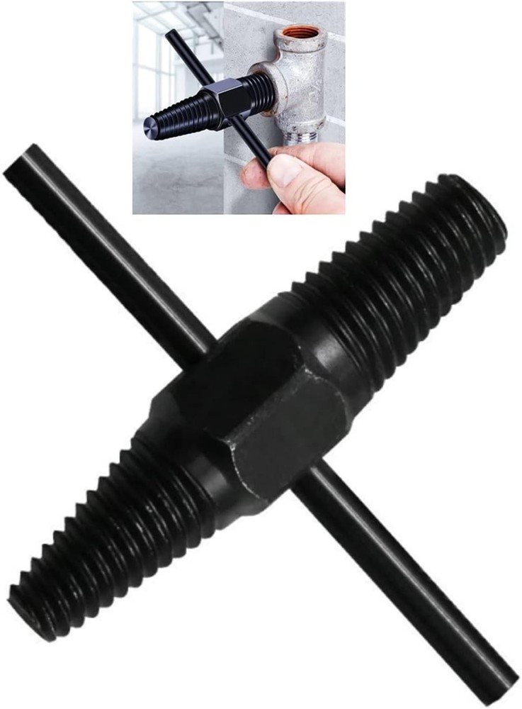 Professional Screw Extractor Tool for Rusted Bolts - 1/2" and 3/4" Compatibility