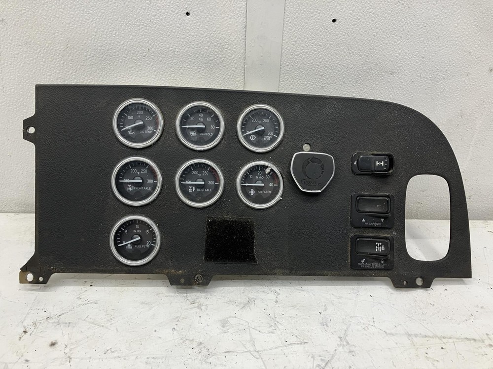 2008-2024 Peterbilt 367 GAUGE AND SWITCH Dash Panel - Used