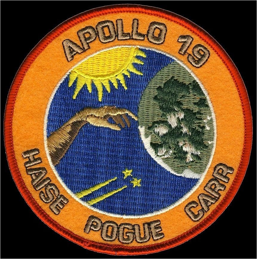 APOLLO 19 - Cancelled flight -  PATCH -  NASA19