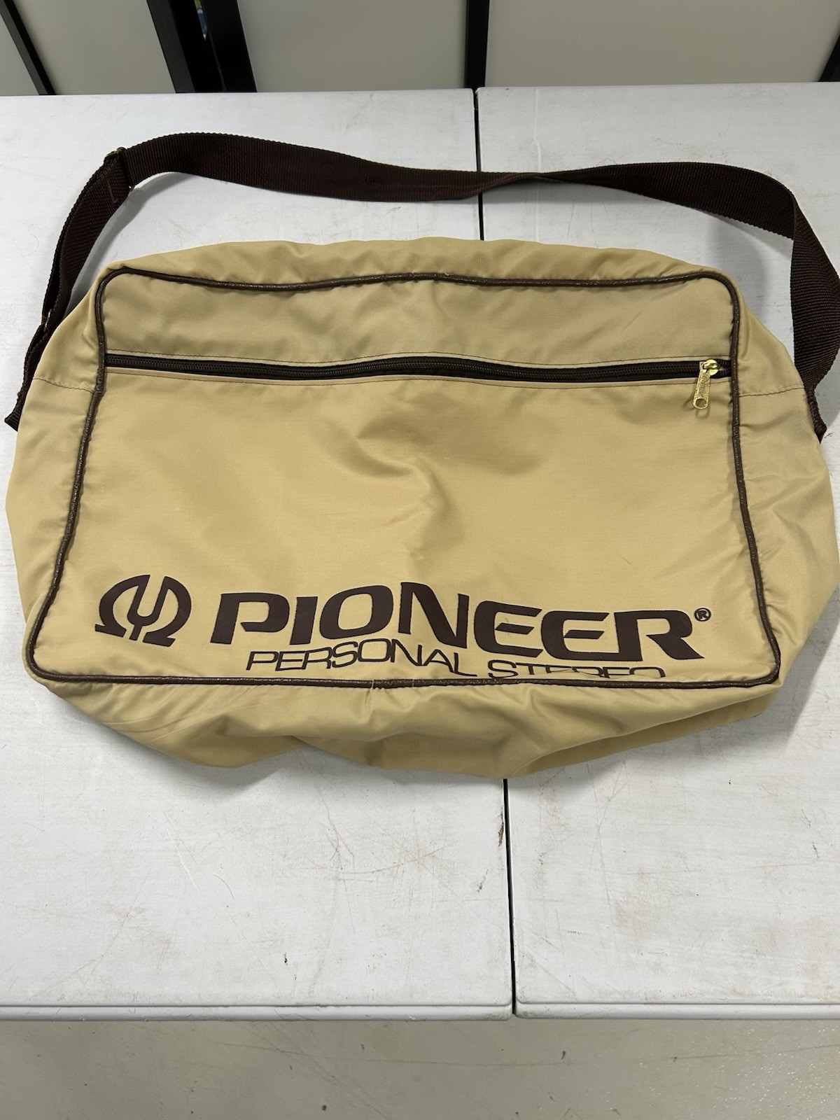 Rare Vintage Pioneer Personal Stereo Bag With Strap 17x12 Excellent