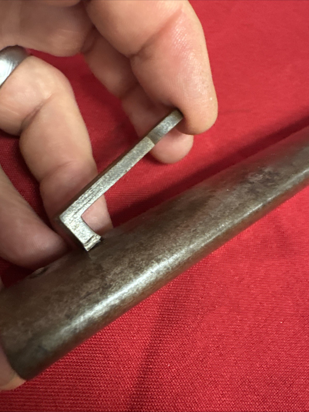 PORTUGUESE MODEL 1885 BAYONET WITH SCABBARD MARKED STEYR A946