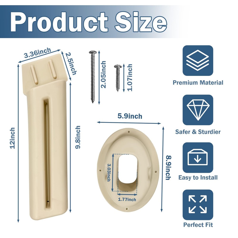 CK7200 Deck Mount Conversion Kit for 7200 Roll-Guard A-Frame Pool Ladder