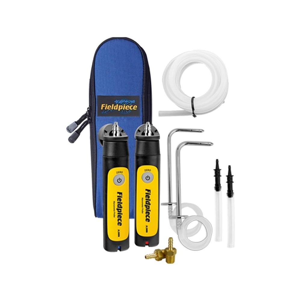 JL3KM2 Manometer Probe Kit - Long Range Wireless HVAC Pressure Gauge System