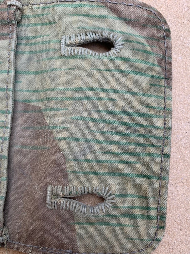 WWII Swiss Splinter Camo Pouch 1942 Dated