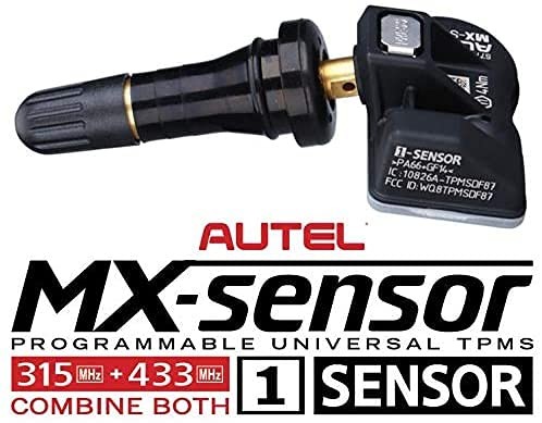 MX-Sensor - Programmable TPMS Sensor (315MHz + 433MHz) - Rubber Stem, Press