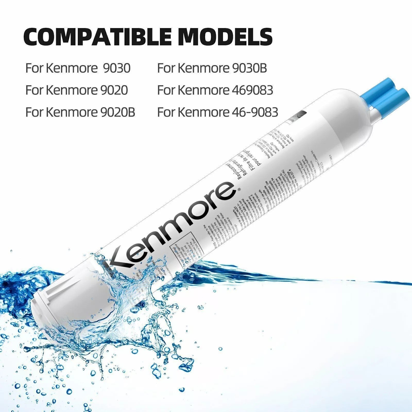 1-10pcs Kenmore 9083 469083 9020 Replacement Refrigerator Cartridge Water Filter