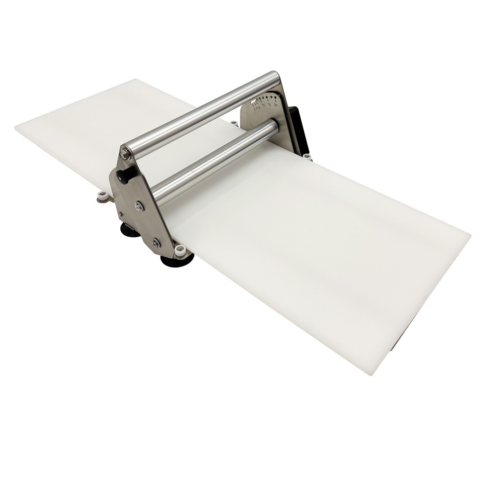 Manual Puff Pastry Sheeter Portable Tabletop Dough Roller Home Baking Tool 12"