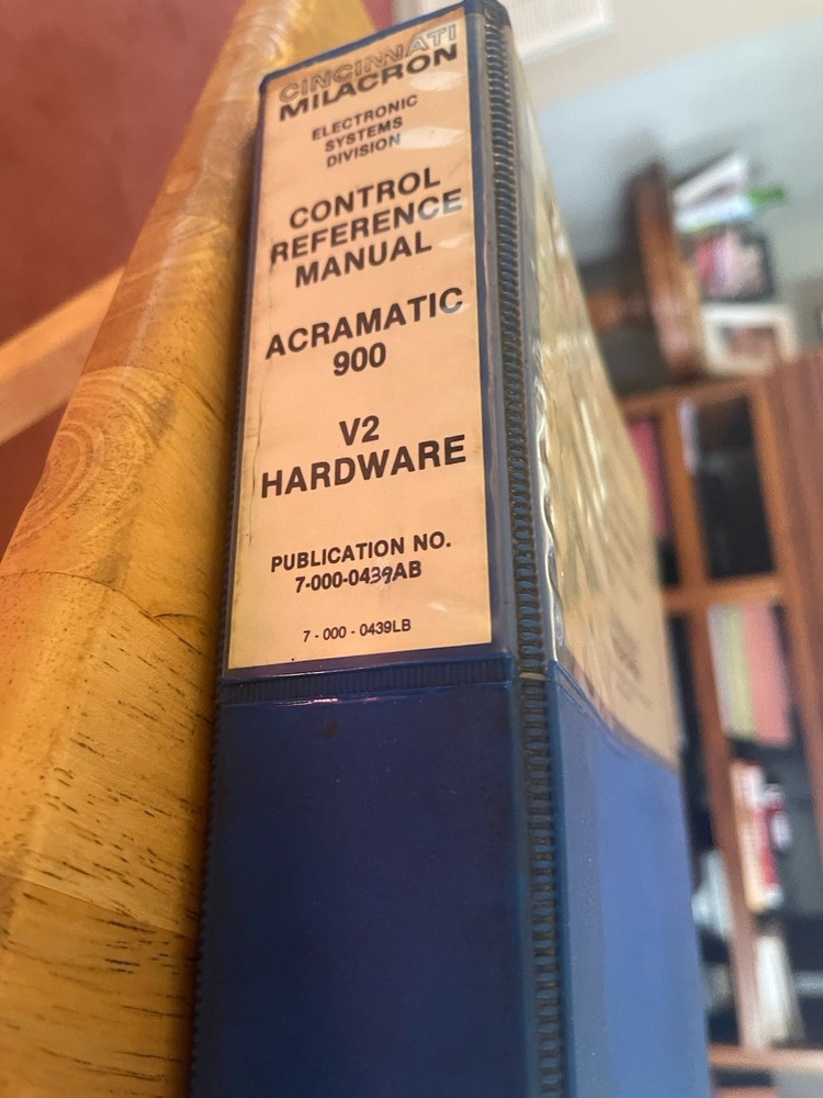 CincinnatiMilacronCinturnSeriesC900 TCProgramming,Service,control Reference-3pcs
