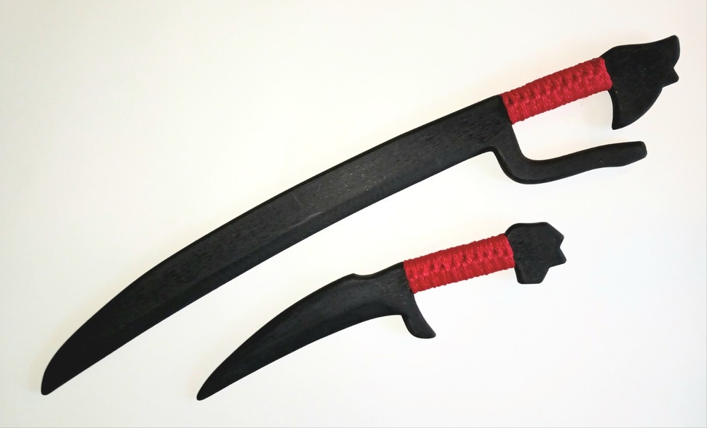 Practice Sword Kalaj Kutter Ginunting Training Kalaj Kutter KALI Knife DVD