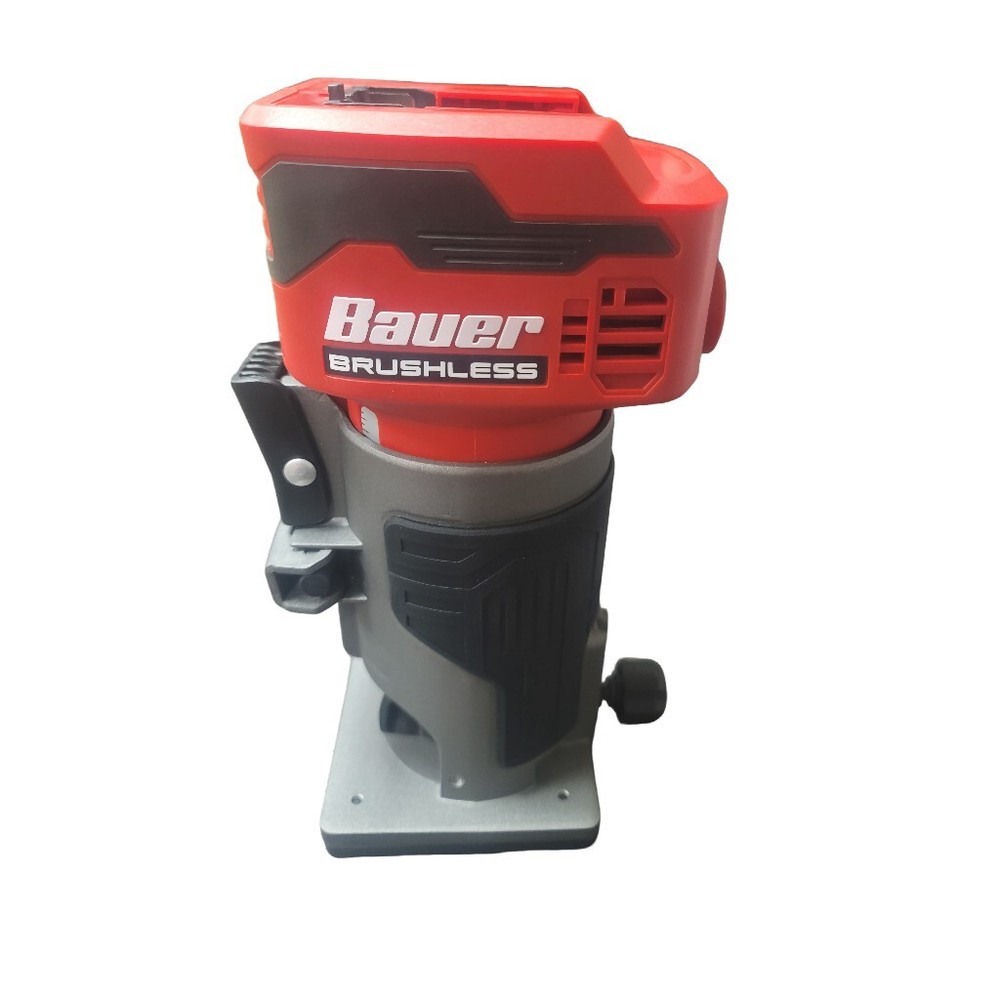 BAUER 20V Brushless Cordless Variable Speed Compact Router, Tool Only