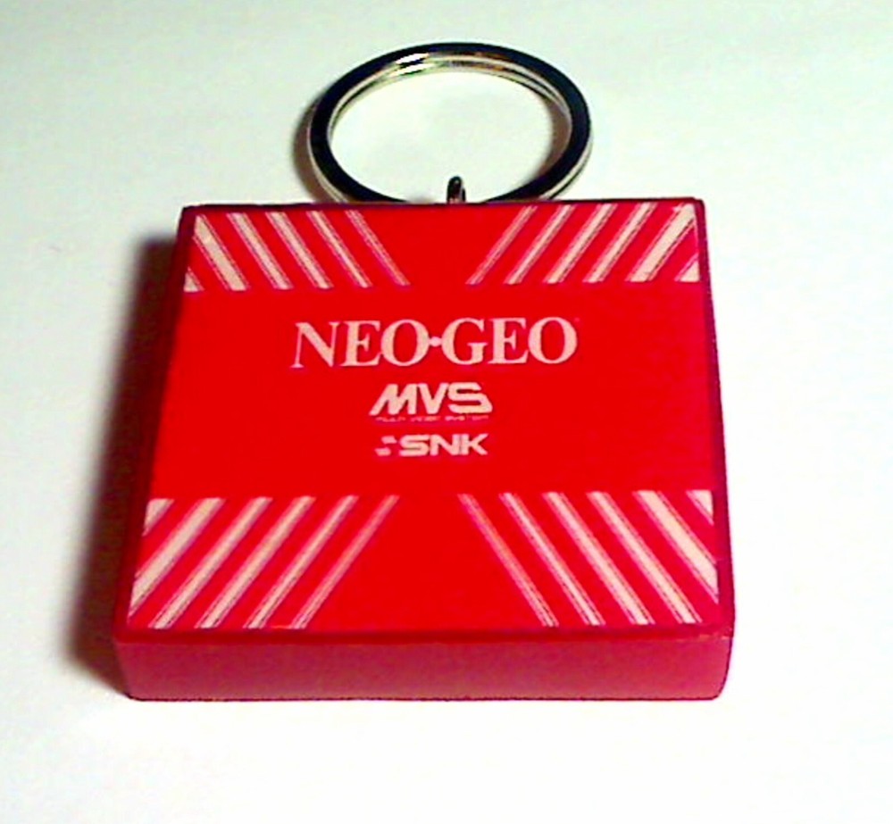 NEO GEO Arcade Coin Door accessory Keychain
