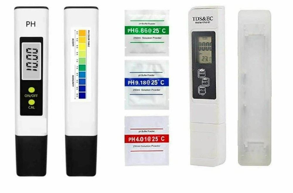 TDS& Digital PH meter Combo, Digital LCD Tds Meter Waterfilter Tester Combo
