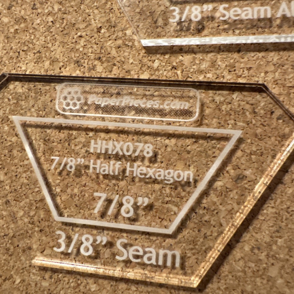 Acrylic Templates For Quilting