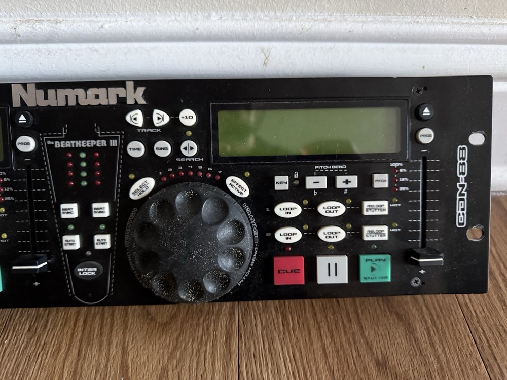 Numark CDN88 DJ Mixer Controller with Beatkeeper III UNTESTED No cords