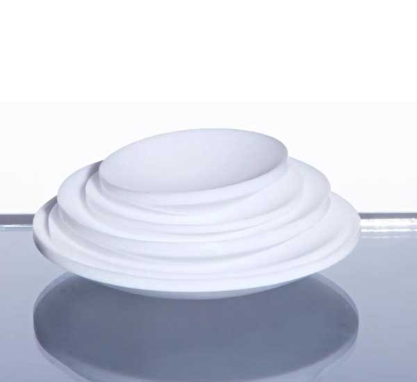 Polytetrafluoroethylene evaporating dish surface dish PTFE volatile dish labware