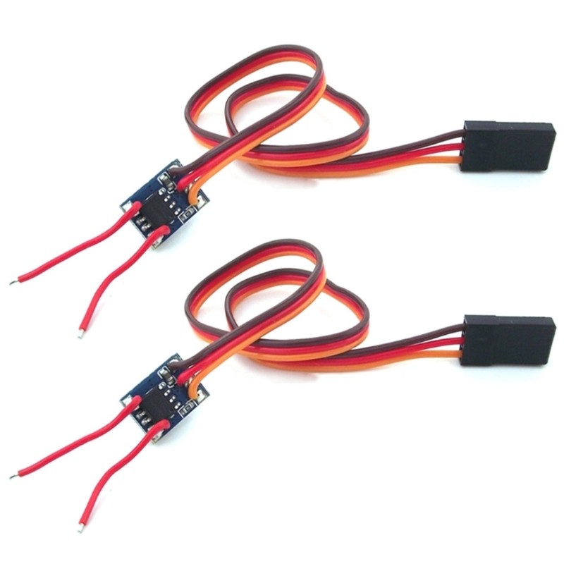 Brushed ESC Speed Controller for 360-Degree Continuous Rotating Steering Gear