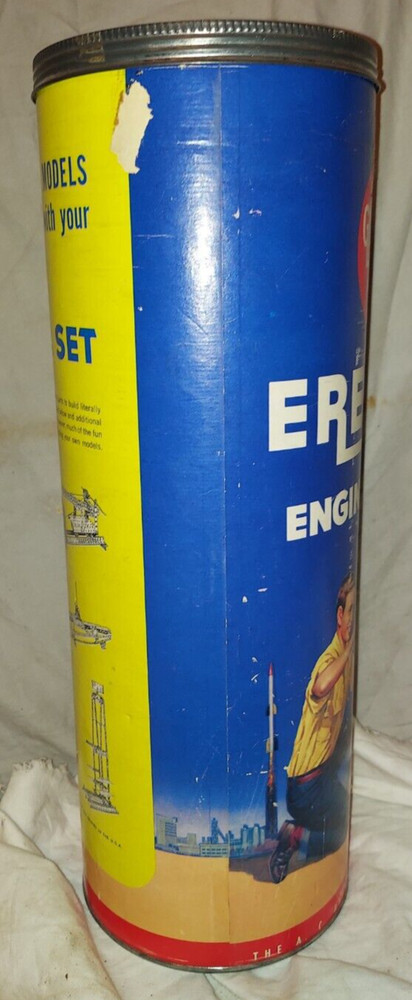 Gilbert Erector Engineer's Set #10032 Original Box with Lid