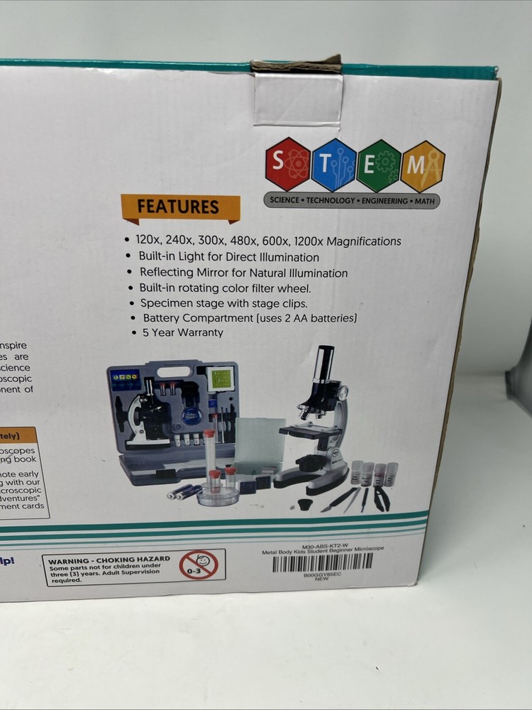 NEW 52pc Microscope Set for Kids - STEM/Educational/Science/School/Classroom