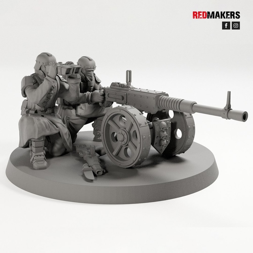 DEATH DIVISION HEAVY SUPPORT TEAM WITH STUBBER