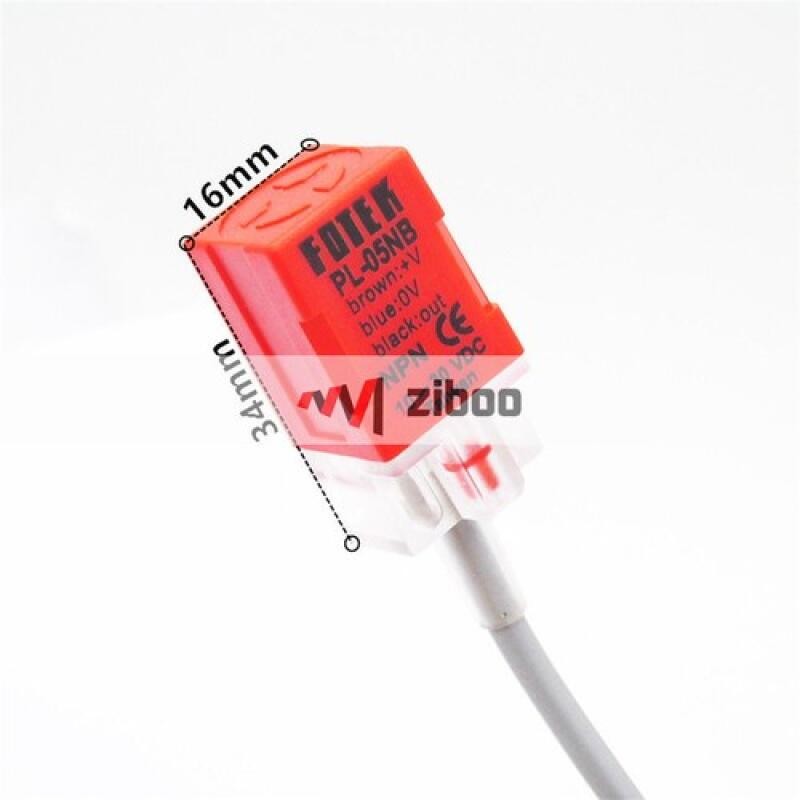 Fotek PL-05NB NPN NC DC10-30V Inductive Proximity Sensor 5mm