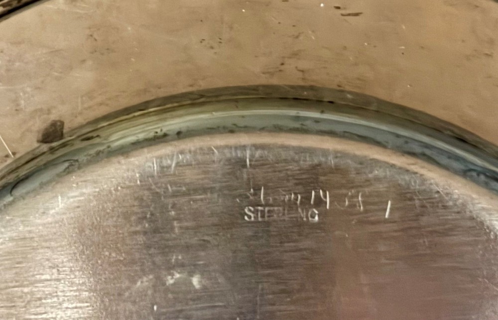 SIX ( 6 ) 468+ GRAMS | Solid Sterling 6" Bread Plates | SCRAP LOT |