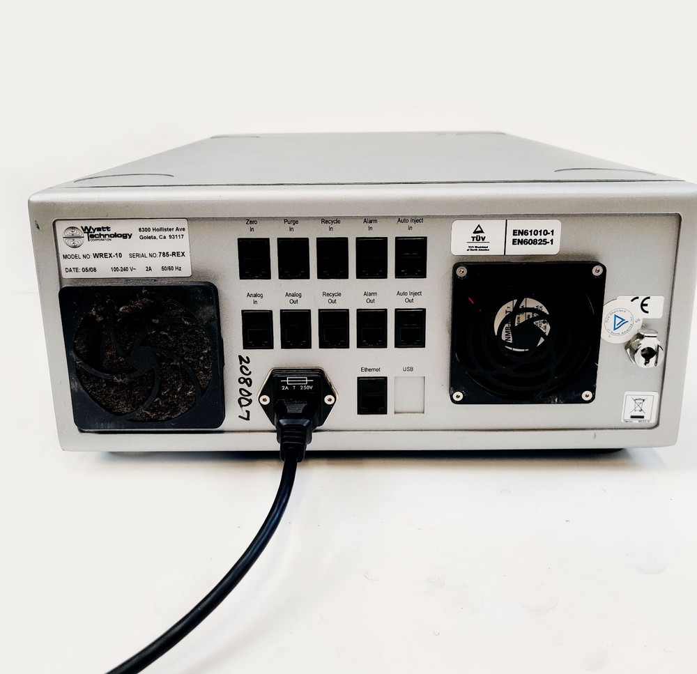 Wyatt Optilab REX Refractive Index Detector WREX-10 Tested
