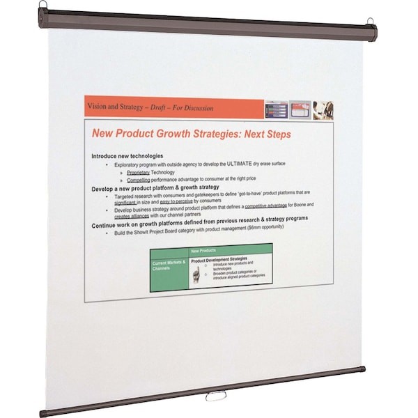 Quartet 660S Projection Screen, 60 X 60 In Viewable