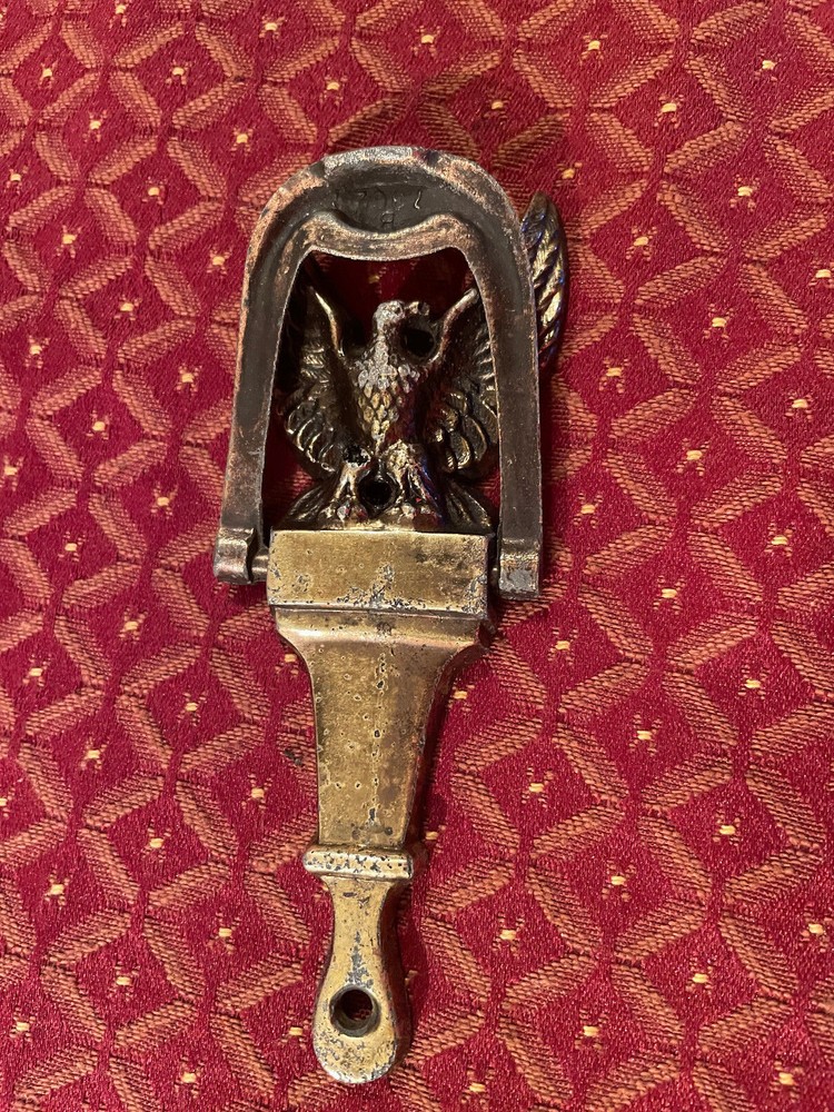 Small Salvaged 1960's Eagle Door Knocker, Free S/H