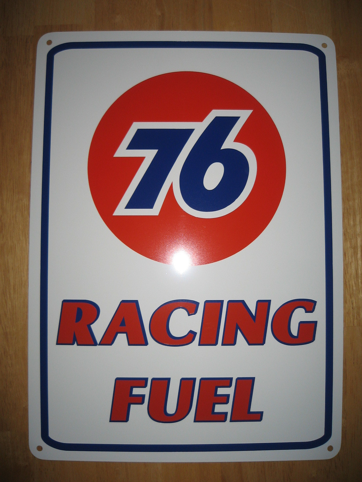 UNION 76 Racing Fuel Gas Pump SIGN Service Station unicol oil Advertising 10day