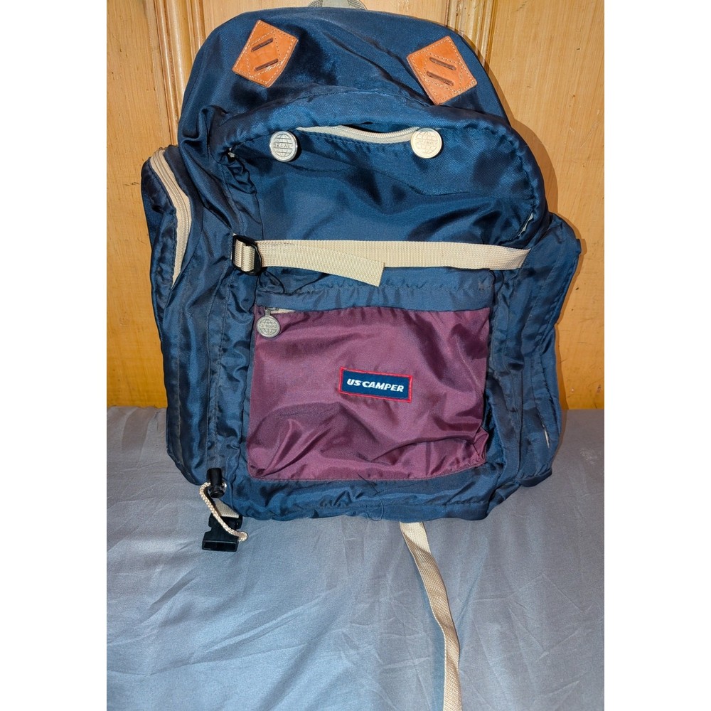 Vintage US Camper Internal Frame Backpack Daypack 18" x 17"