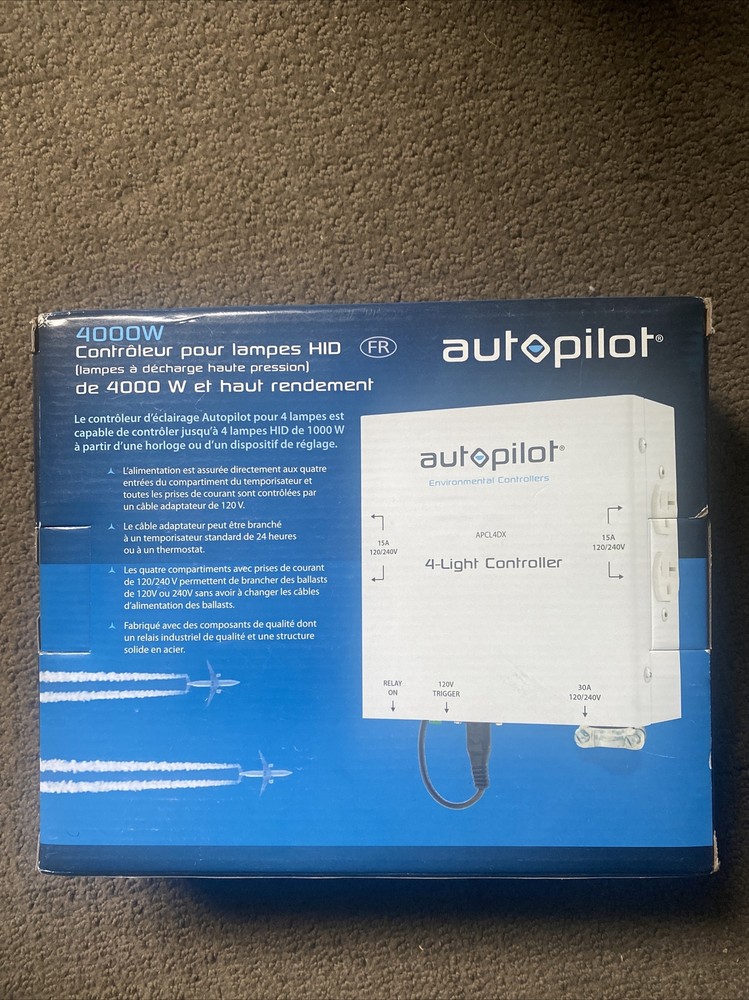 Autopilot 4000W High Power HID Controller 4 outlet