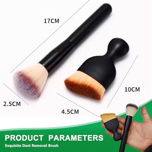 3 Pack Microfiber Duster, Small Dust Brushes, Feather Duster, Soft Fibers,