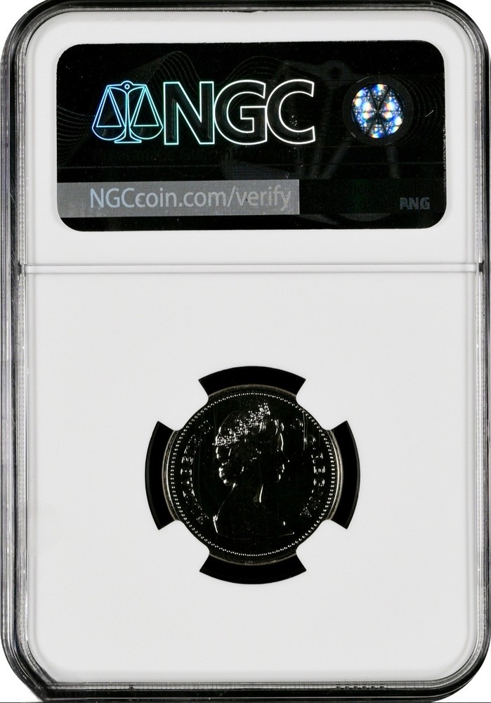 1987 Canada 5 Cent Beaver Uncirculated Set Issue NGC MS68