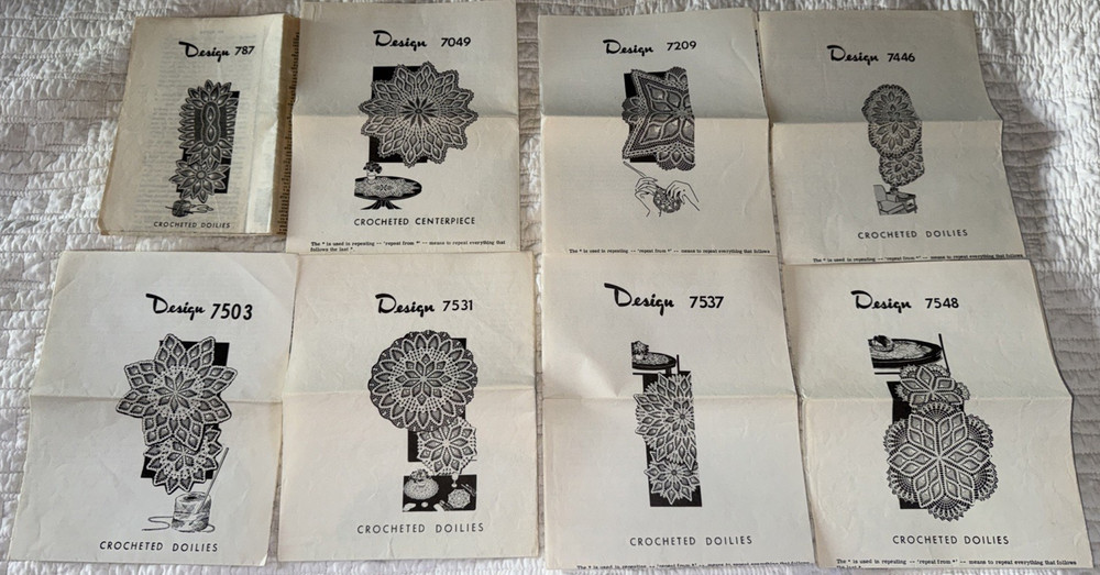 Choice Vintage Original Grit Crotchet Patterns