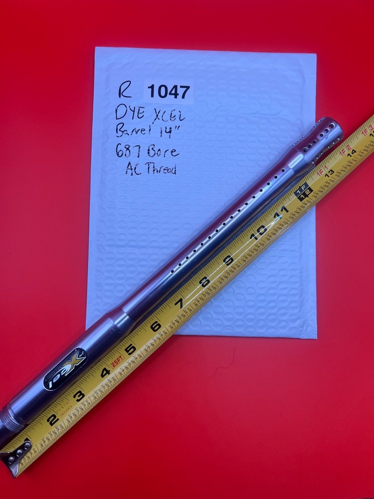 Dye XCEL Barrel 14'' 687 Bore AC Thread