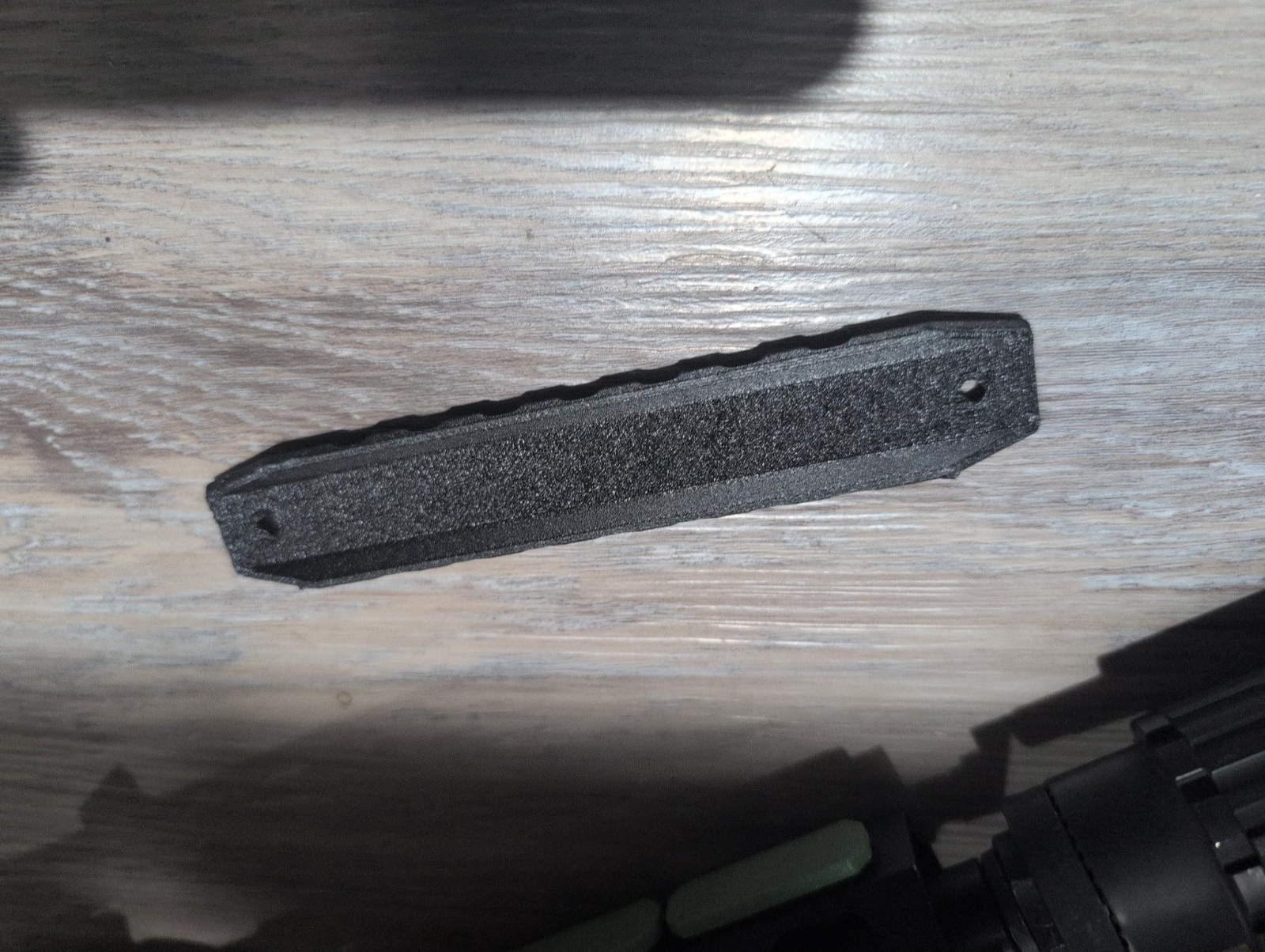 Customized M-LOK Rail Cover | Carbon Fiber | Message for Text & Color