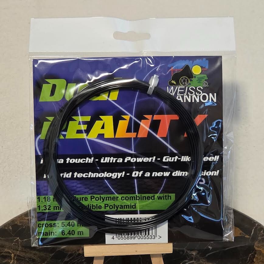 Weiss Cannon DUAL REALITY Tennis String Hybrid Set