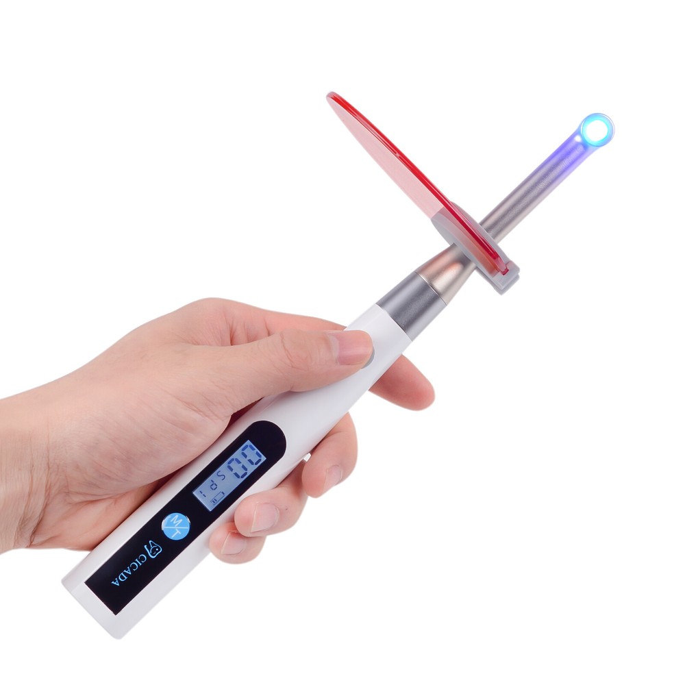 Dental LED Curing Light 1 Sec Curing Wireless Quick Solidify Cure Lamp US STOCK