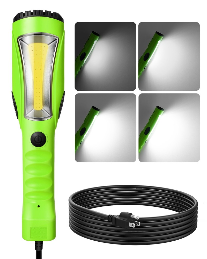 EDISHINE LED 15ft Underhood Work Light, 2000LM COB LED Work Light, Trouble Light