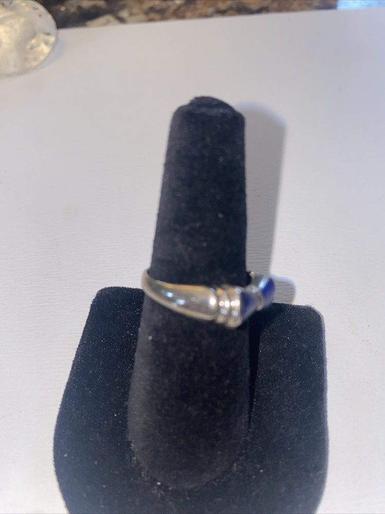 Vintage Sterling Silver Ring Size 7.75