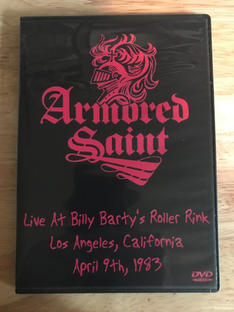Armored Saint - Live at Billy Bart's Roller Rink 1983 DVD John Bush