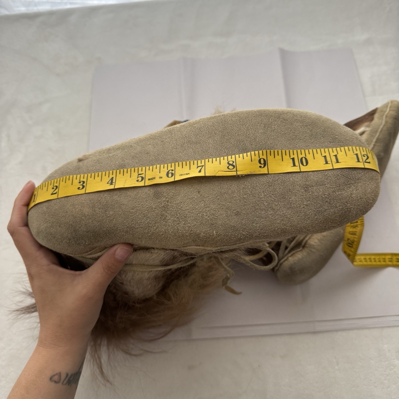 Catherina Attla Handmade Mukluks 1970s Koyukon Elder Real Fur Authentic Rare