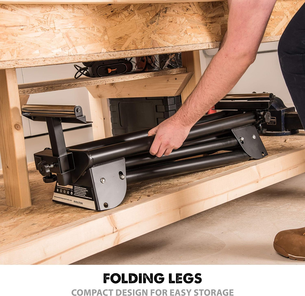 Evolution Power Tools EVOMS1 Miter Saw Stand Compact & Folding, Universal Fits M