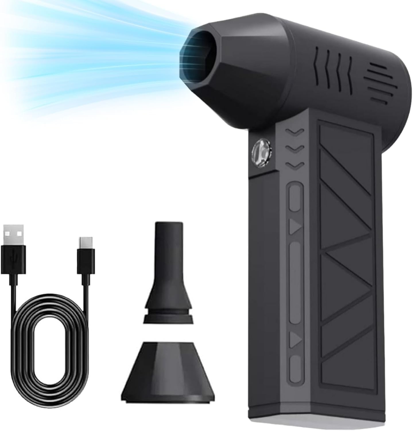 Electric Mini Air Duster Blower Vacuum Cleaner for PC Computer Laptop Dust