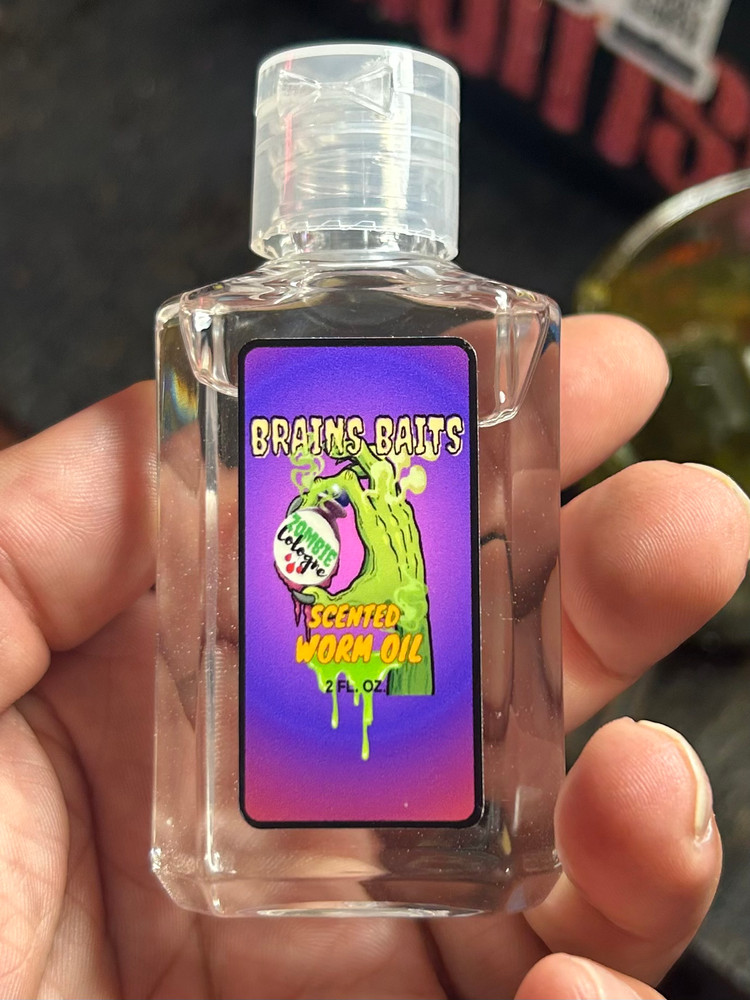 Brains Baits Wicked Cherry Bacon Elite Scent 2oz Bottle