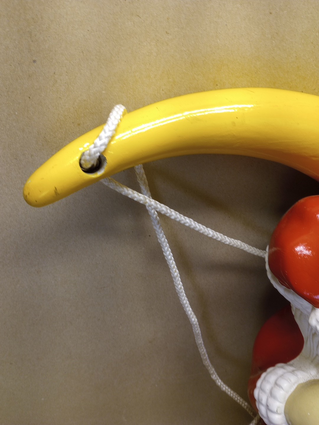 Vintage 1987 Barthelmess Inc - Santa Claus Sleeping on The Moon ~ Christmas RARE