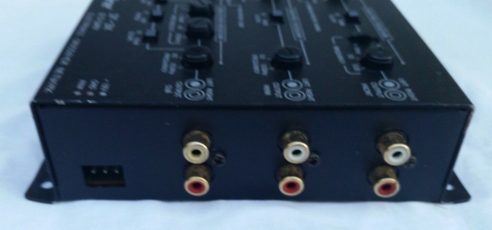 Vintage Black Interfire IF-3X 2/3 Way Electronic Crossover Network Used .