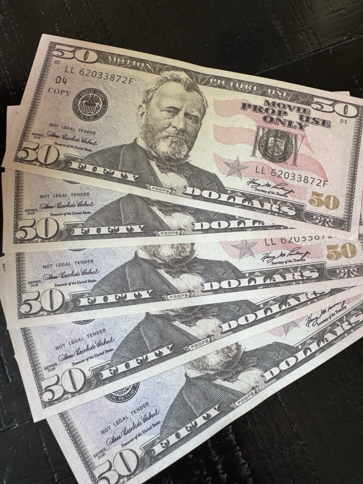 $100’s & $50’s Prop Replica Money For Movies, Parties, Tik Tok, Instagram
