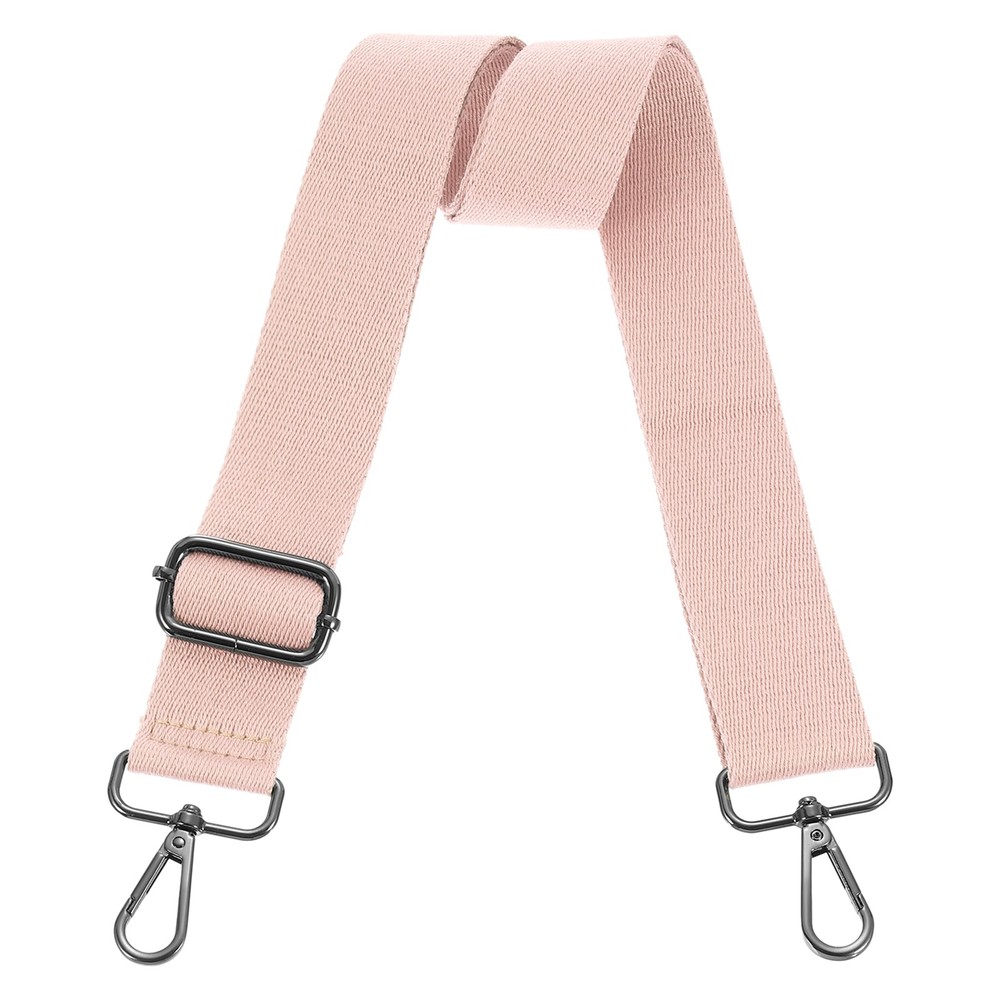 3.8cm Wide Shoulder Straps, Pink, Black Pull Core Buckle
