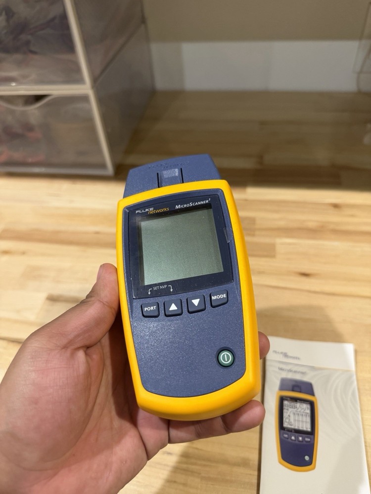 FLUKE NETWORKS MS2-100 MICROSCANNER 2 CABLE VERIFIER (NEW) SHIPS FAST